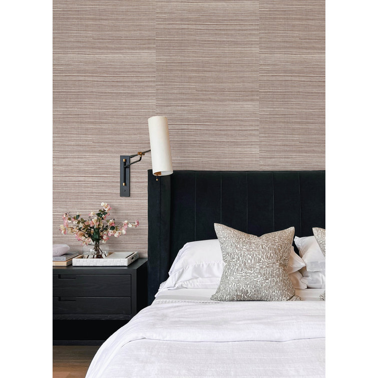 Scott Living Home Kenter Sisal Grasscloth Wallpaper Wayfair